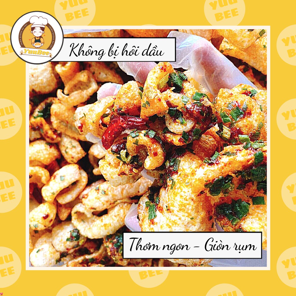 Da heo mắm hành chiên giòn cháy tỏi ớt YUUBEE đóng hộp 160g siêu rẻ - Đồ ăn vặt Việt Nam - Ăn vặt YuuBee | BigBuy360 - bigbuy360.vn