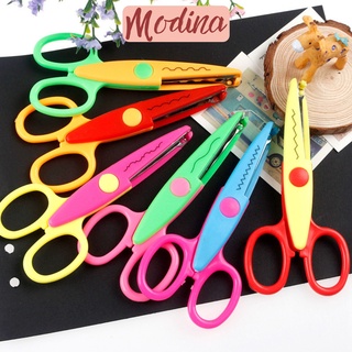 Kéo cắt giấy răng cưa MODINA, kéo cắt thủ công