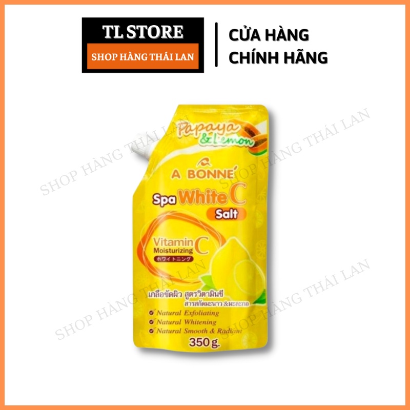 Muối Tắm Thái Lan Tẩy Tế Bào Chết Muối Tắm A Bonne Spa Có Vòi 9 Loại Muối Túi 350g