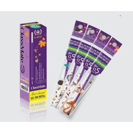 Ngòi bút 0,5 tím thay cho bút doremon