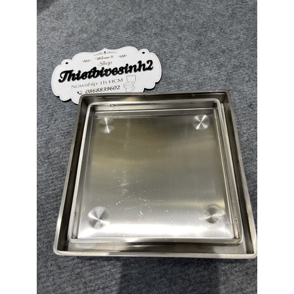 Phễu thoát sàn đặt gạch , phễu thu nước , hố ga thoát nước inox 304 thoát nước nhanh
