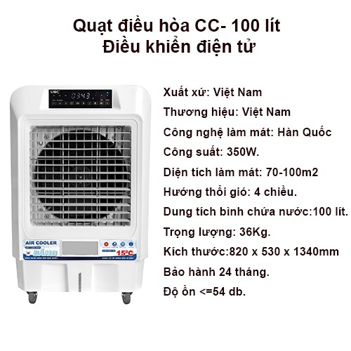 [Giảm giá 60% ✅ FREESHIP] Quạt điều hòa UOC chính hãng giá rẻ