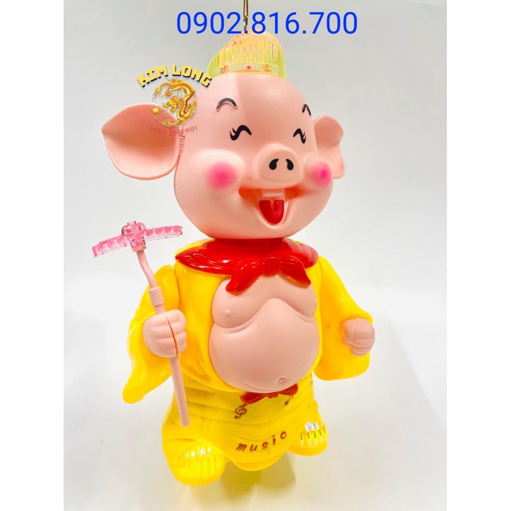 Đồ chơi lồng đèn TRƯ BÁC GIỚI TRONG PHIM TÂY DU KÝ cho bé trai tặng kèm pin quà tặng trung thu cho bé
