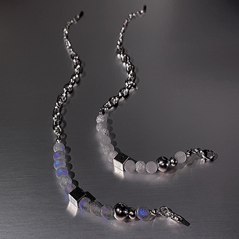 Vòng Tay Đính Hạt Hình Ngôi Sao Phong Cách hip hop Thời Trang Mới Cao Cấp Dành Cho Nam Nữ