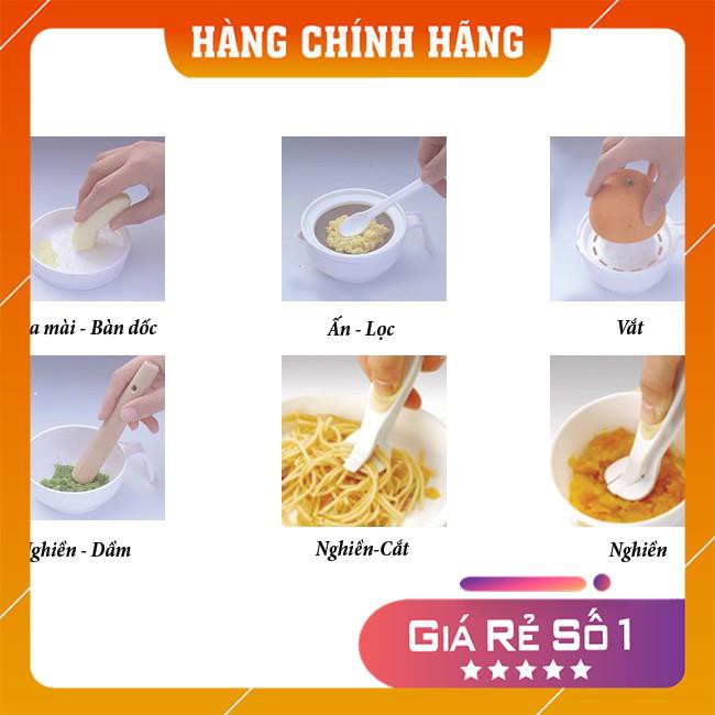 Bộ chế biến ăn dặm Richell Nhật 8 món