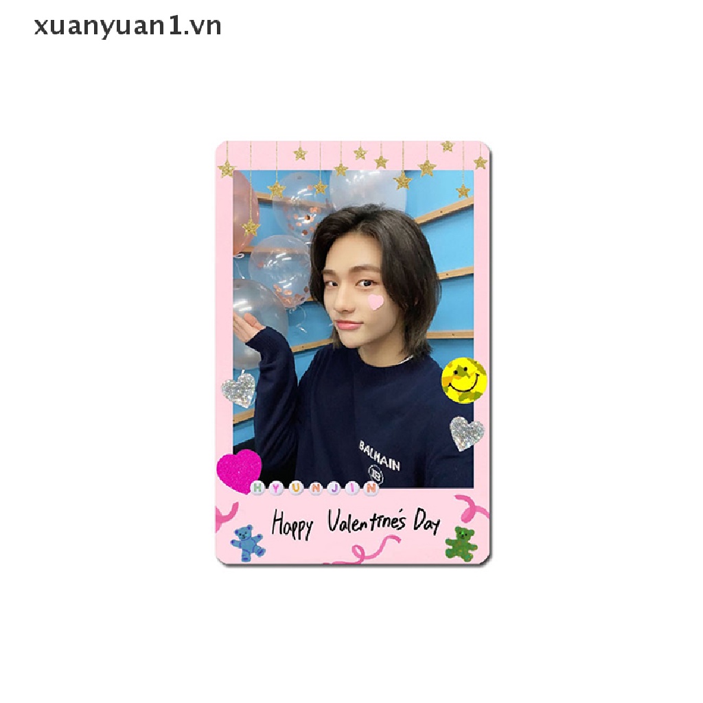 Set 8 Tấm Thẻ Ảnh Lomo Hình Nhóm Nhạc Kpop STRAY KIDS