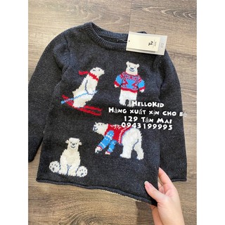 áo len gấu bắc cực