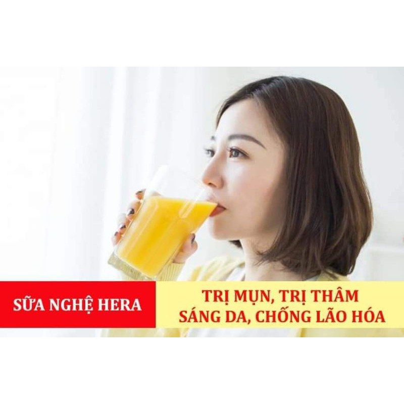 [Chính Hãng] Sữa Nghệ Hera 500g♥️Hỗ Trợ Hết Đau Bao Tử ♥️Tốt Cho Mẹ Sau Sinh ❤️Đẹp Da