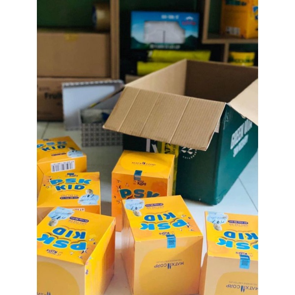 Siro ăn ngon cho bé PSK Kid bé ăn ngon hấp thu tốt, hỗ trợ miễn dịch hộp 15 gói - BODIMATXI