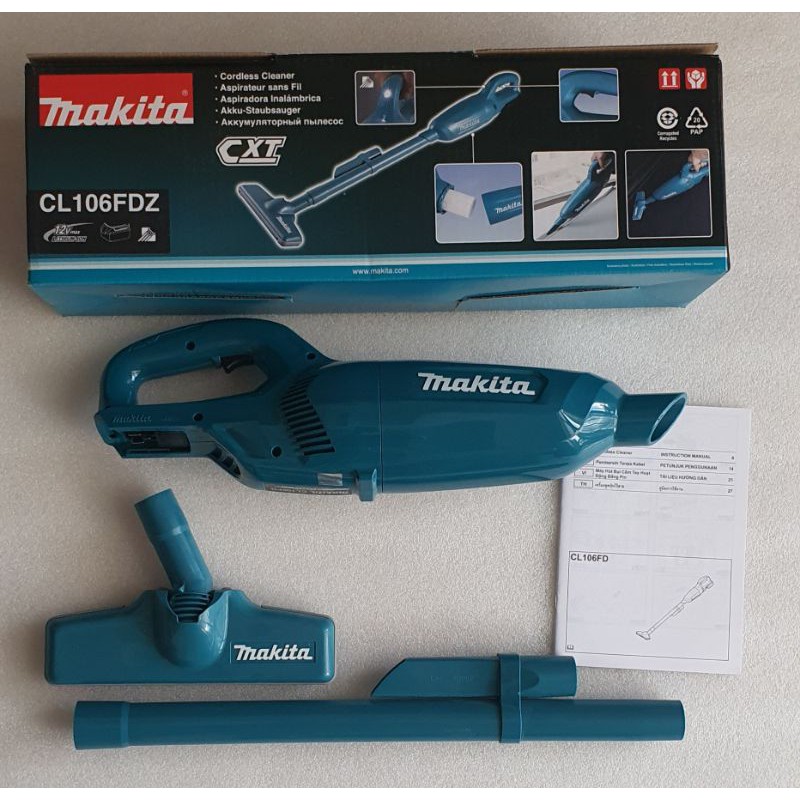 THÂN MÁY HÚT BỤI MAKITA CL106FDZ -12V. (SP chưa bao gồm pin & sạc). Hàng chính hãng