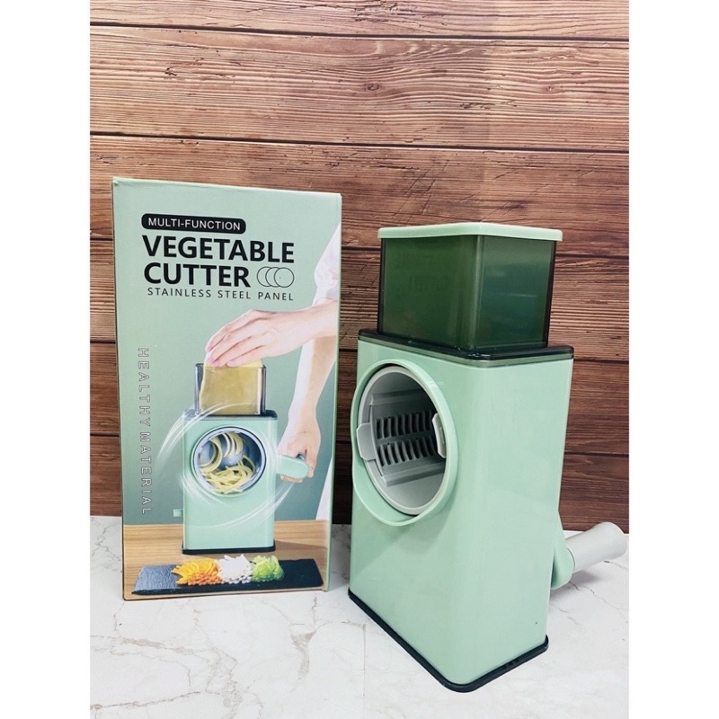⚡️HOT⚡️ MÁY THÁI LÁT RAU CỦ 🥕🥒🥦🥔CẦM TAY ĐA NĂNG 4 in 1 - Dụng Cụ Thái Rau Củ Quả Đa Năng VEGETABLE CUTTER xanh lá