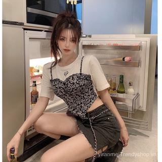 Uniquely Designed Short Sleeve Croptop For Women
