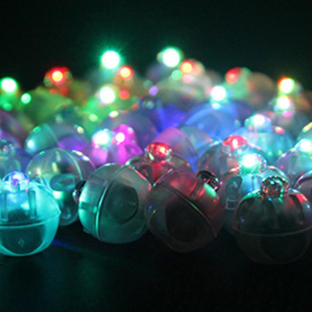 50PCS Đèn LED quả châu nhiều màu sắc trang trí sáng tạo