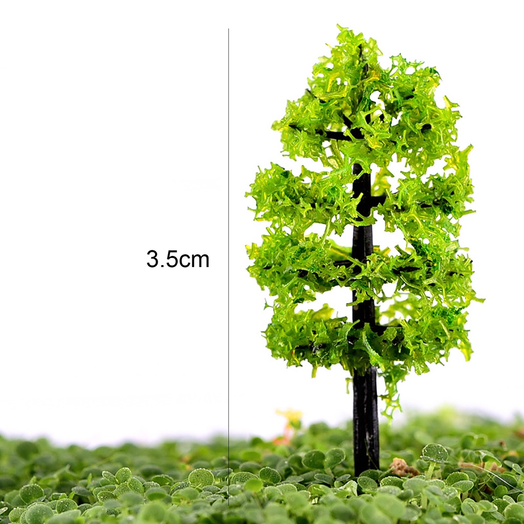Đồ trang trí Cây Mini Bằng Nhựa Resin Dùng Trang Trí Tiểu Cảnh Diy