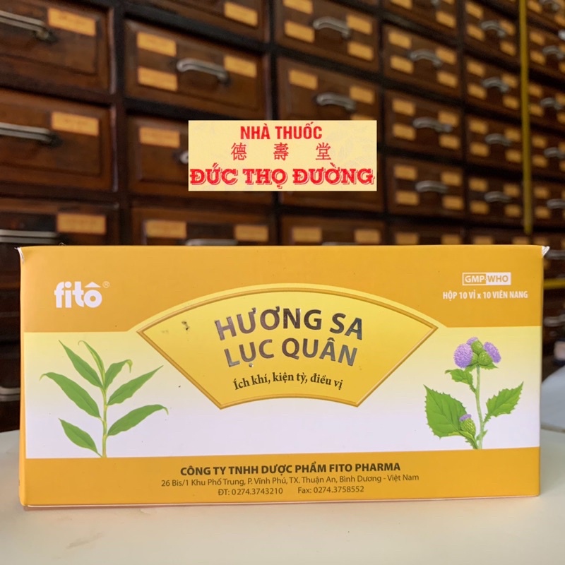 Hương Sa Lục Quân - ích khí, kiện tỳ, điều vị