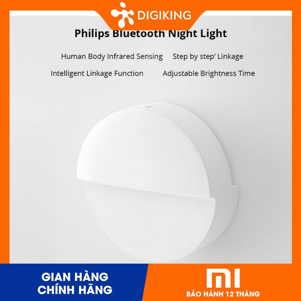 Đèn cảm biến thông minh XIAOMI MIJia Philips Bluetooth Night Light