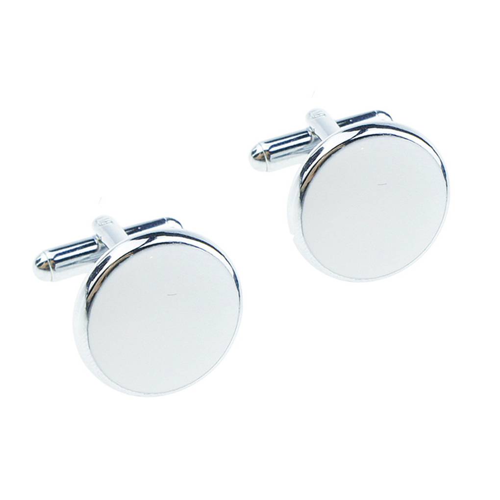 Set 8 Khuy Măng Sét Hình Tròn Phong Cách Retro Dành Cho Áo Sơ Mi