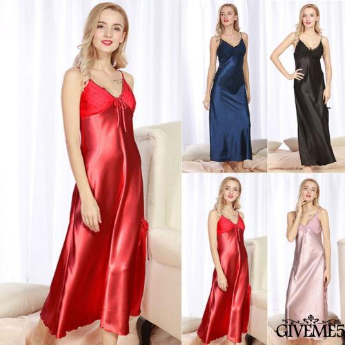 đồ ngủ Lụa Phối Ren Gợi Cảm Cho Nữ