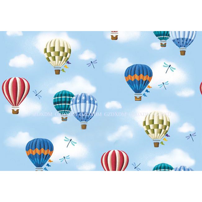 5m Decal dán kiếng/dán kính khổ 45cm Khinh khí cầu dễ thương cực tốt