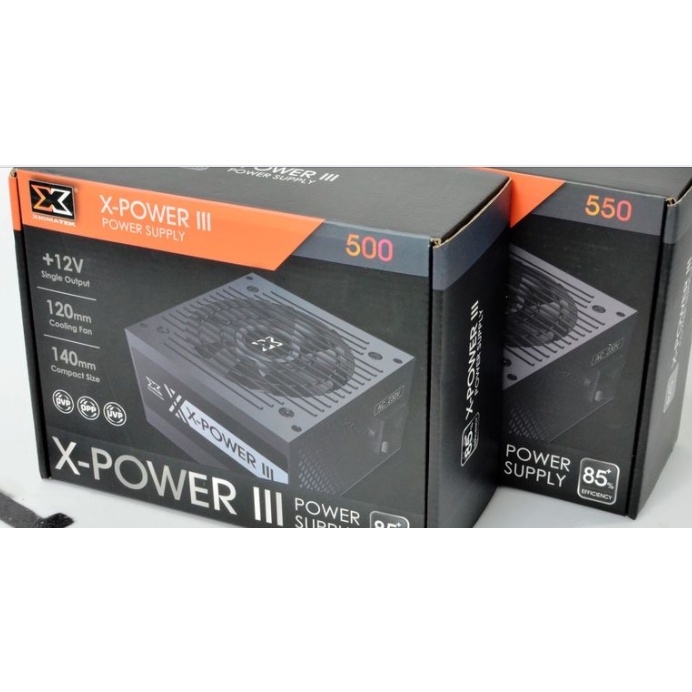 Nguồn  XIGMATEK X-POWER III 500 - 80PLUS, sản phảm chính hãng MAI HOÀNG