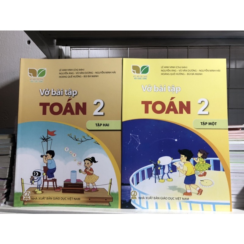 Vở bài tập toán lớp 2 + bao + Bút Chì 2b (KNTT)