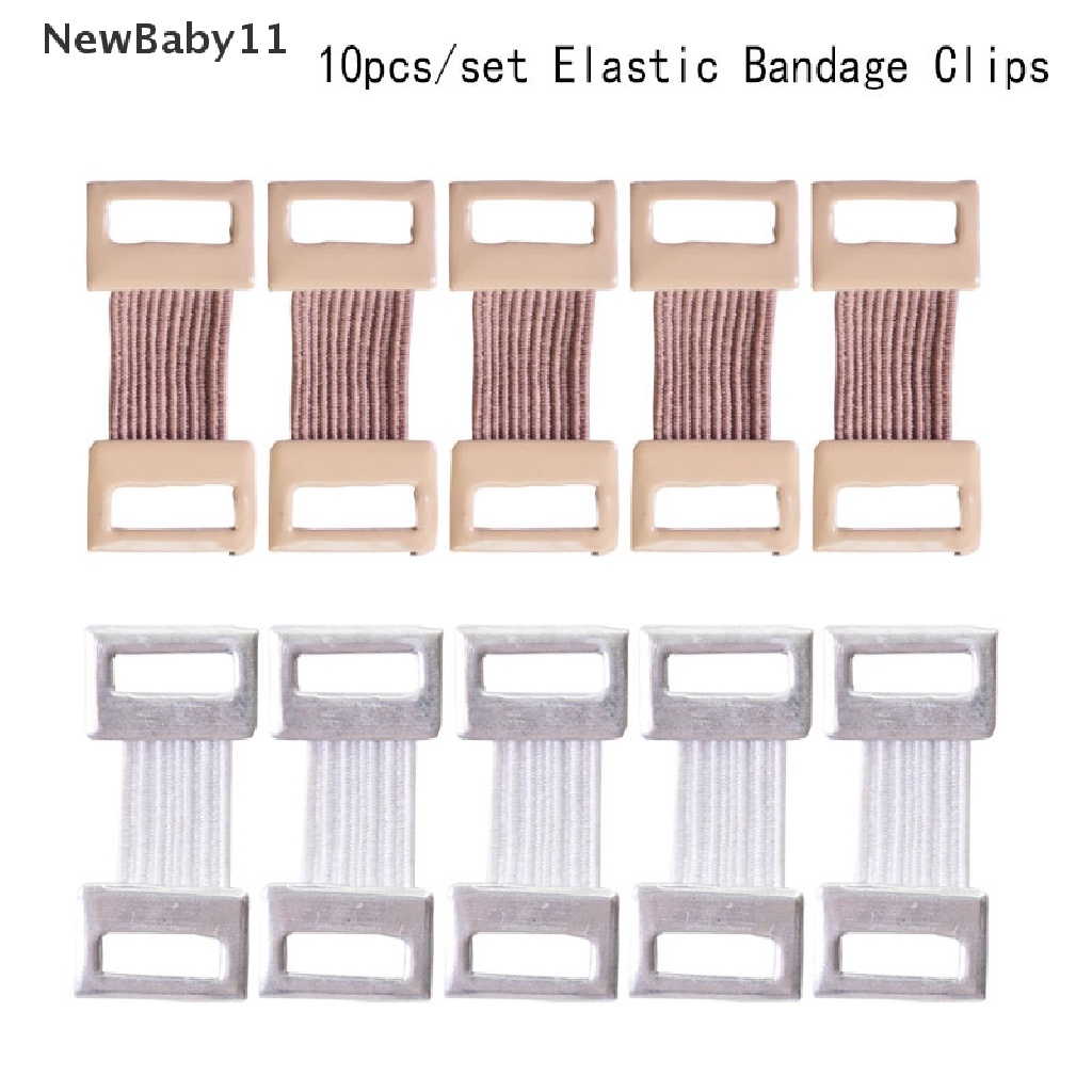 [Hàng mới về] Set 10 kẹp băng quấn co giãn đa năng tiện lợi