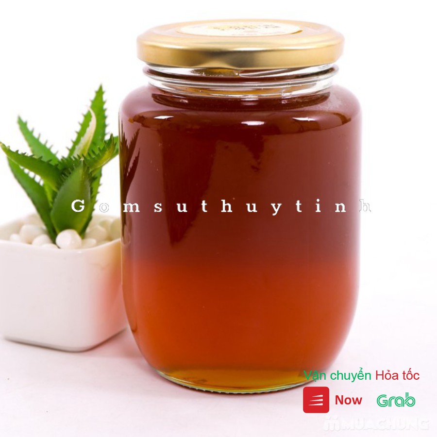 Hũ Thủy Tinh/ Lọ Thủy Tinh Tròn 770Ml Đựng Thực Phẩm