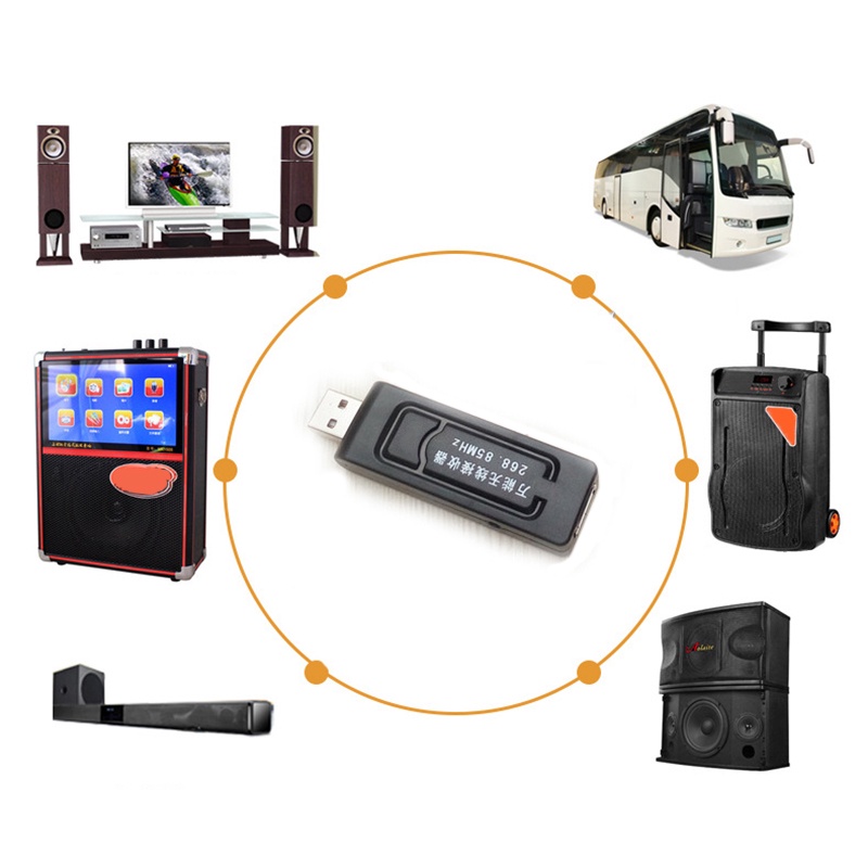 Micro Cầm Tay Không Dây Zansong Uhf Usb 3.5Mm Cho Loa Karaoke V20