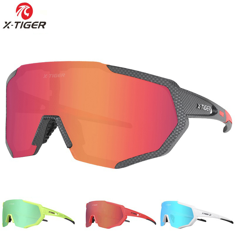 Kính mát đi xe đạp phân cực X-TIGER 3 trong 1