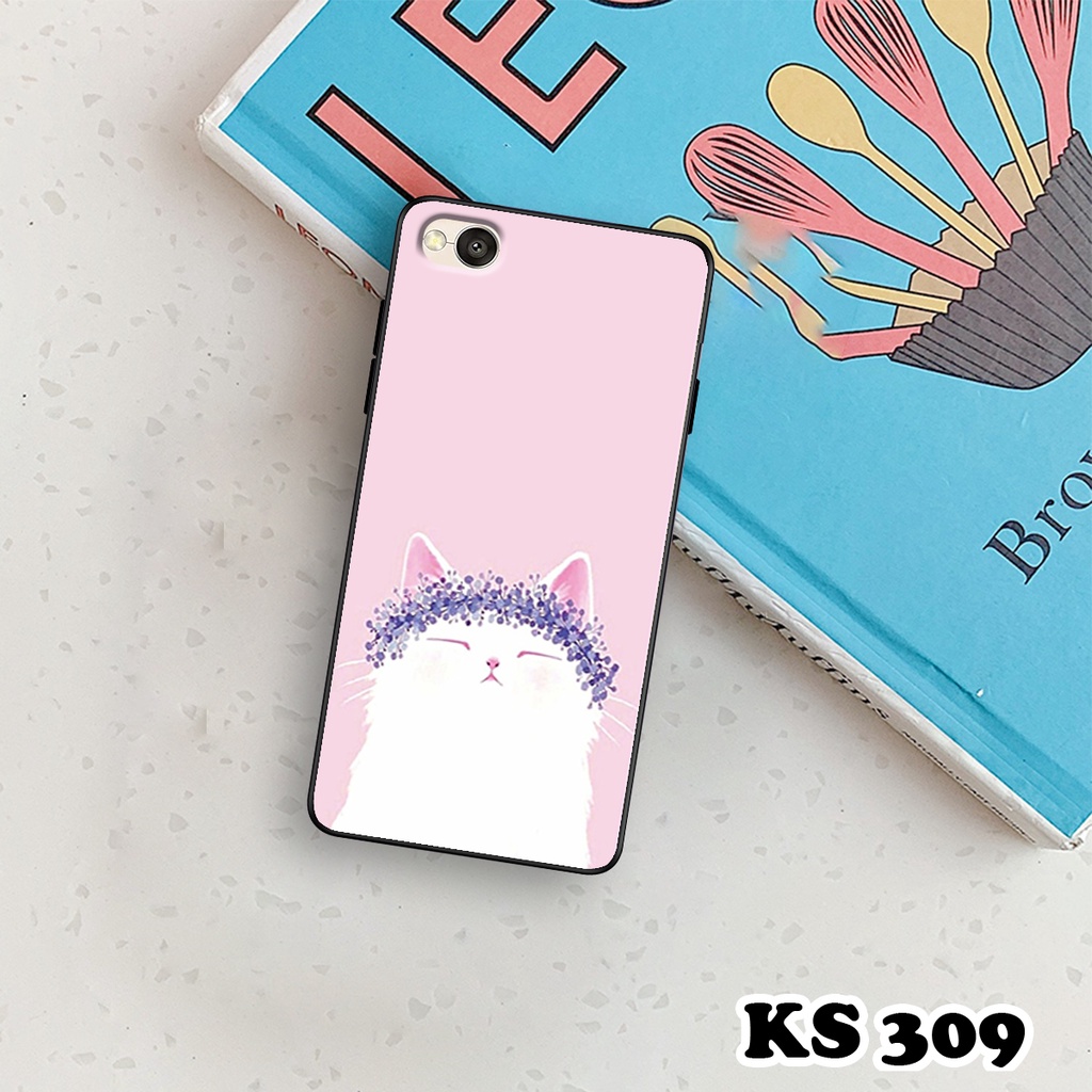 Ốp lưng Xiaomi Redmi 4 - Redmi 4A - Redmi 4X - Ốp in hình mèo con ngộ nghĩnh