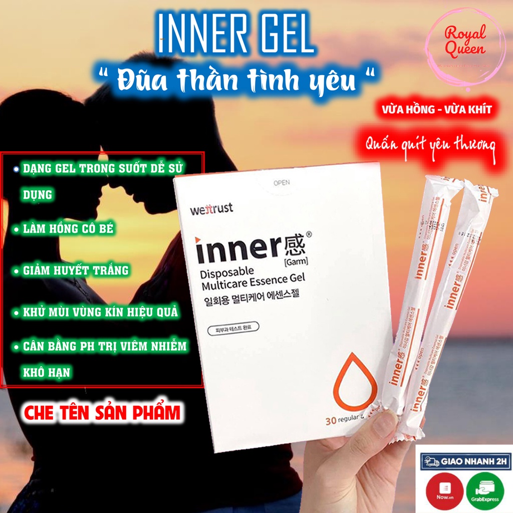 GEL PHỤ KHOA INNER 💖 ĐŨA THẦN TÌNH YÊU 💖 DƯỠNG ẨM VÀ LÀM SẠCH 💖 NHẬP KHẨU CHÍNH HÃNG