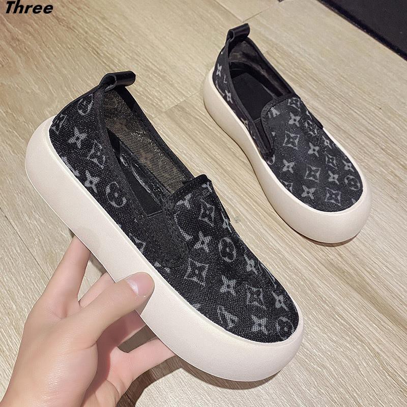 Giày Lười Đế Dày Phong Cách Hàn Quốc Năng Động Dành Cho Nữ | BigBuy360 - bigbuy360.vn