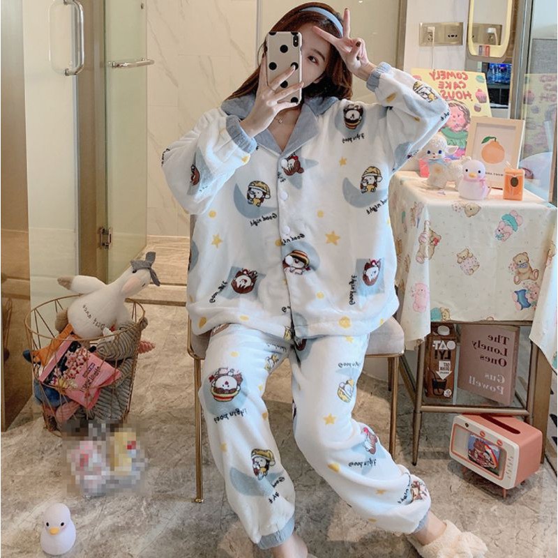 ORDER_ Bộ Ngủ Bông Hình Đáng Yêu N167 | BigBuy360 - bigbuy360.vn