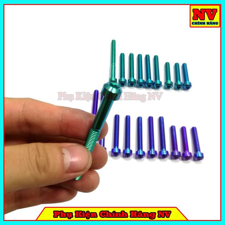 Bộ Ốc Lốc Máy Vario Gr5 Full Bộ 10 Con