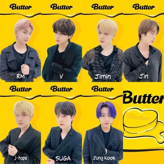 (nhiều mẫu mới nhất) 8 Poster A4 BUTTER BTS
