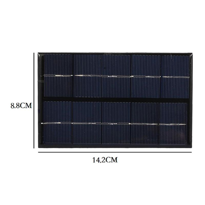 SUP 2W 5V Solar Panel Fan USB Portable Outdoor Solar Charger Polysilicon Generator Travel Quick Charge High Efficiency