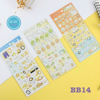 Sticker- Hình dán thỏ Molang siêu đáng yêu - BB14