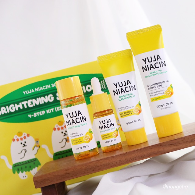 Set Dưỡng Da Some By Mi Yuja Niacin 30Days Brightening Solution 4-Step Kit Edition