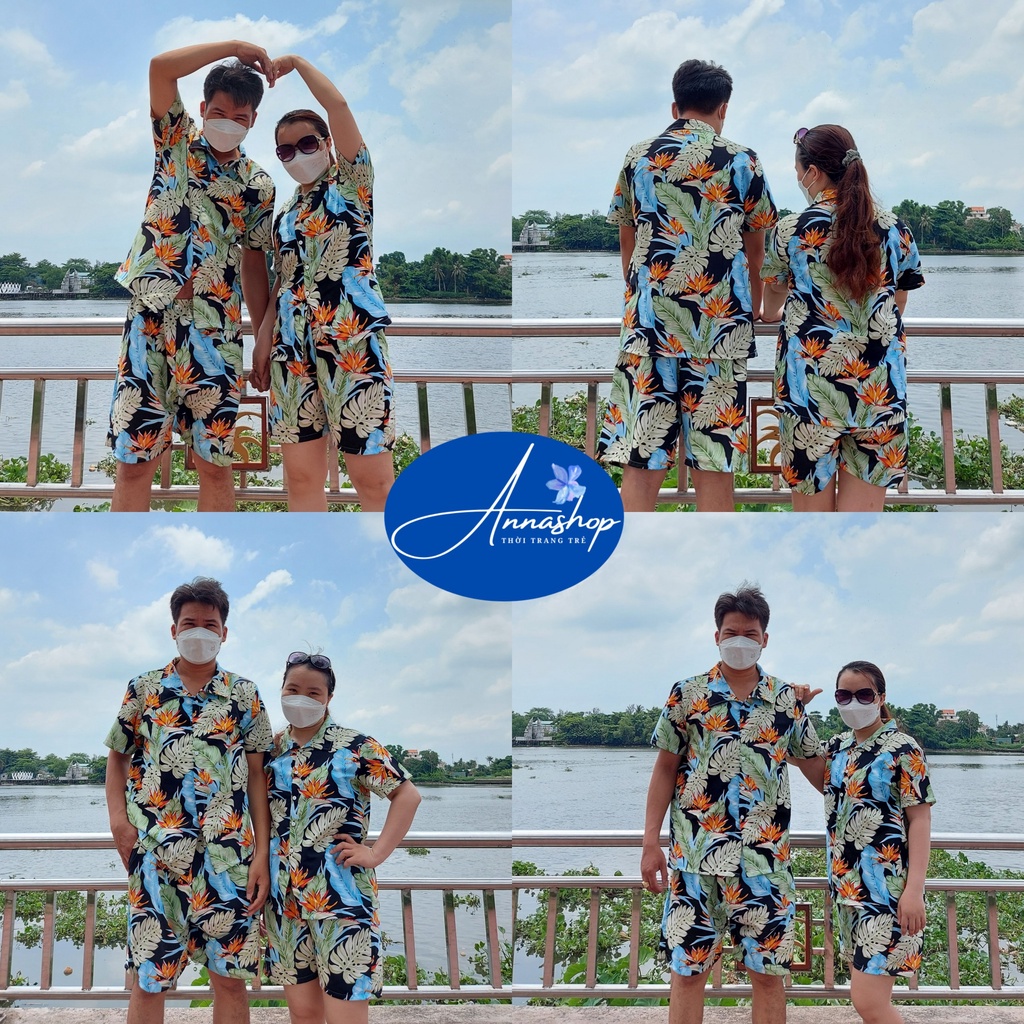 ĐỒ BỘ ĐI BIỂN - MẪU HOA THIÊN ĐIỂU MẪU MỚI, CHẤT VẢI KATE THÁI, MỀM MỊN 7 - 120 ký