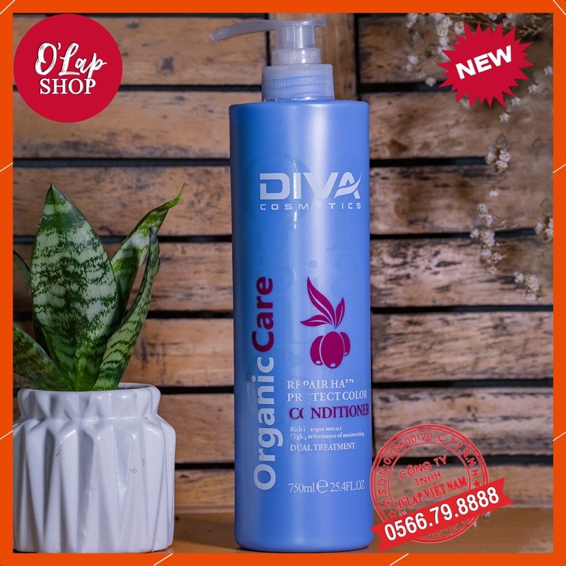 [ Sale giá sốc ] - Bộ đôi gội + xả diva organic