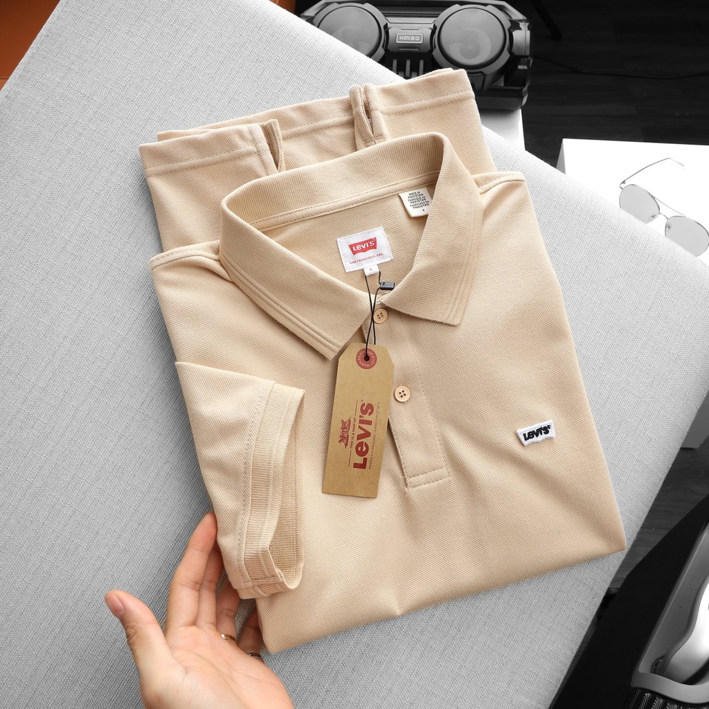 Áo Polo Levi's trơn tinh tế cao cấp