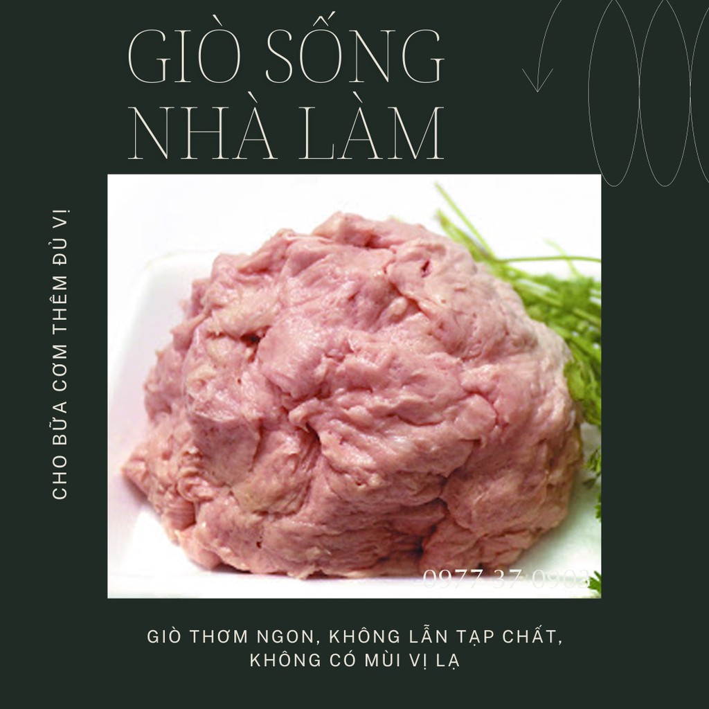 GIÒ SỐNG NHÀ LÀM 500G, KHÔNG HÀN THE, KHÔNG CHẤT BẢO QUẢN | BigBuy360 - bigbuy360.vn