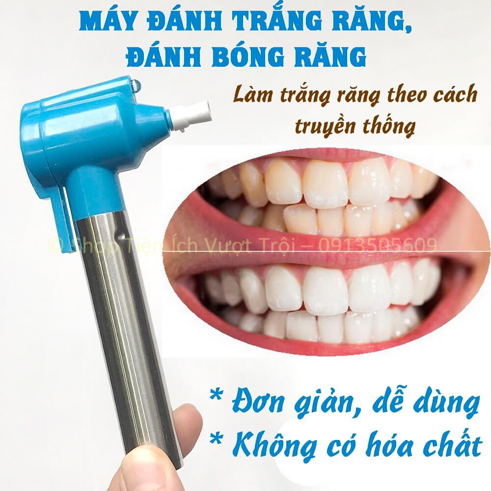 Máy đánh trắng răng Luma, tự đánh sạch các vết ố vàng trên răng dễ dàng, nhanh chóng, không hóa chất-Tiện Ích Vượt Trội