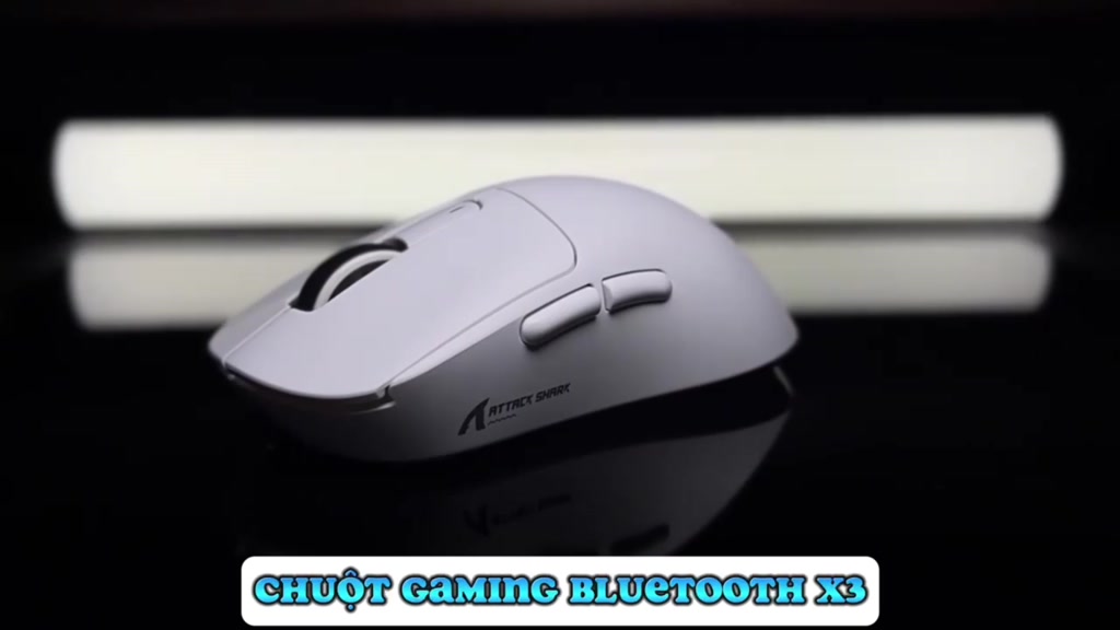 Chuột Máy Tính Bluetooth Không Dây Siêu Chip PAW3395 Attack Shark X3 PRO Tặng Grip Tape, Cảm Biến Cao Cấp | BigBuy360 - bigbuy360.vn