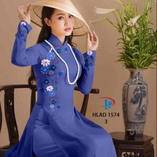 Sale sập sàn Áo dài 3d . cả bộ