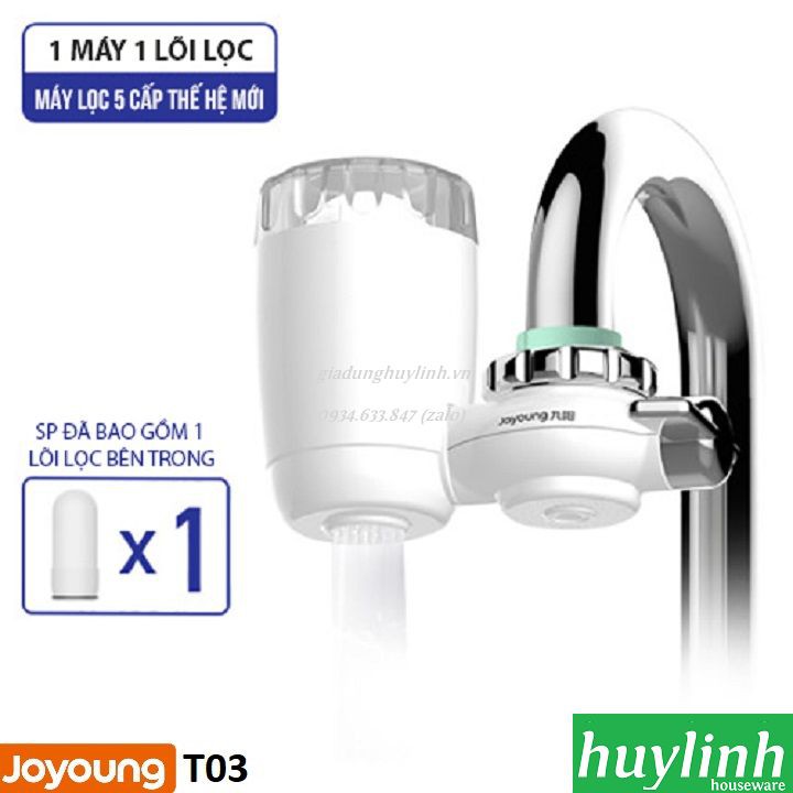 [Mã ELMS5 giảm 7% đơn 300K] Máy lọc nước tại vòi Joyoung JYW-T01 / JYW-T03 (mẫu mới)