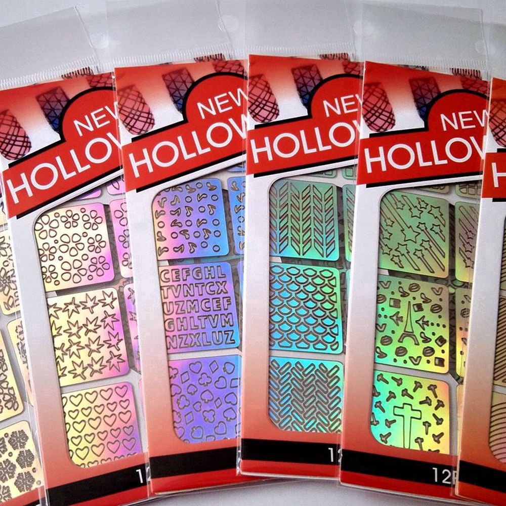 [Hàng mới về] Set 3 tấm đề can dán móng nghệ thuật 3D đẹp mắt