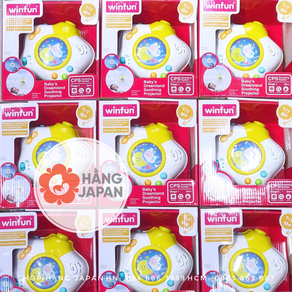 WinFun - Đèn chiếu ru ngủ phát nhạc 0806