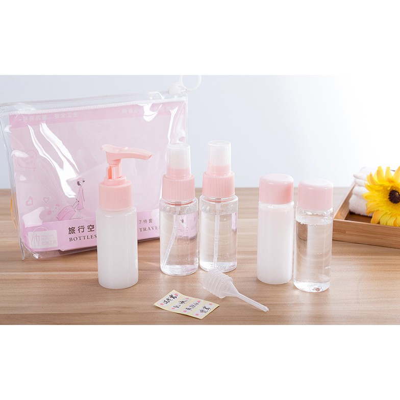 Bộ Chiết Mỹ Phẩm Du Lịch 5 Món Tiện Lợi