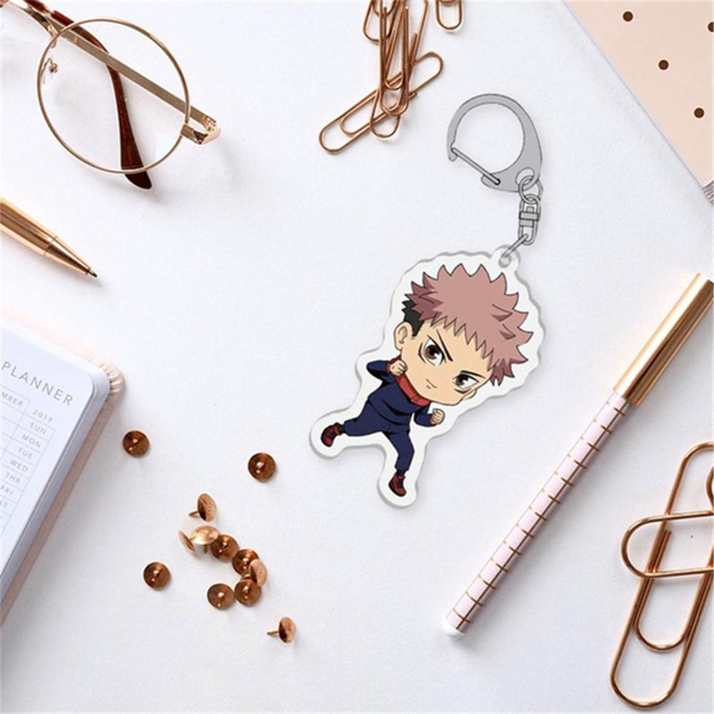 Móc Chìa Khóa In Hình Megumi Jujutsu Kaisen Dễ Thương